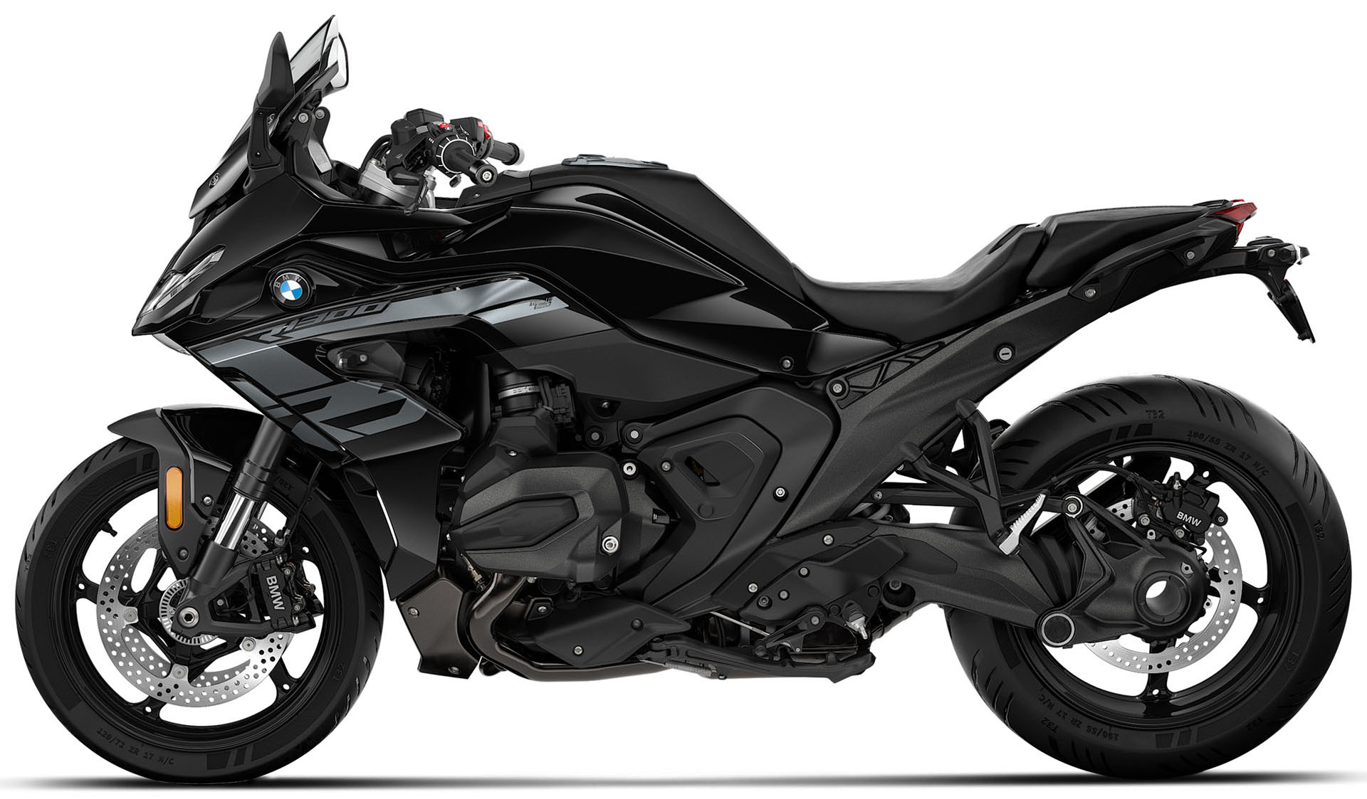 2026 BMW R 1300 RS Triple Black Exterior Profile